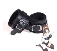 WreGmgg Bracciale Multifunzionale In Pelle Nera, Un Accessorio Alla Moda E Un'Espressione Di Personalità! -Z
