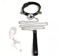 WreGmgg Collana in Pelle porosa Nera, Design Semplice, qualità Eccellente, per Soddisfare Le Esigenze di Una varietà di Vita -Z