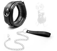 WreGmgg Collana in Spugna Nera, Design Leggero, Design Unico, Sicuro E Affidabile, Versatile, Leggero E Portatile, Facile da Mantenere E Curare -Z