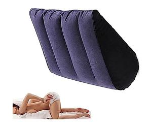WreGmgg Cuscino Gonfiabile Triangolare, Il Regalo Originale Per Uomini E Donne!