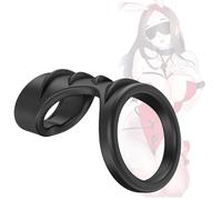 WreGmgg Endurance Sports Silicone Ring Nero Accessori Sportivi Comfort Gear,Design Semplice, Alta qualità, Leggero e Portatile, Design alla Moda-Z