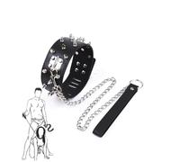 WreGmgg Pelle nera Pet Sport Collare Puller Yoga Tirare Corda Allenamento Elastico Fitness Coppia Regalo H