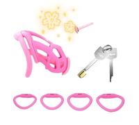 WreGmgg Pink Sports Protection Cage Set, Pilates Endurance Training Equipment, Portable for On-The-Go Use, Comes with 4 Size Rings And 1 Training Accessory - Q