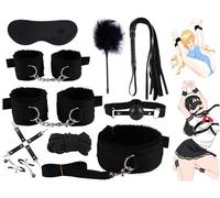 WreGmgg Set Da 10 Pezzi In Nylon Nero Per Il Fitness, Completamente Attrezzato Per Un Allenamento Efficiente! -Z
