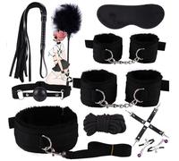 Wregmgg Set Di 10 Pezzi Di Accessori Sportivi E Per Il Fitness In Nylon Nero è Leggero E Resistente, Facile Da Trasportare E Organizzare! -Z