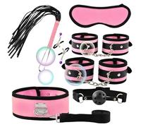 WreGmgg Set di Allenamento Fisso per Interni Regolabile A 7 Pezzi, Accessori di Allenamento per Tutto Il Corpo con Fasce di Resistenza, Regalo di Coppia - Q