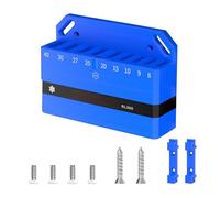 Wrench Holder Rack, Tool Storage Stand, Organizer with Durable Design, Wall Mount for Spanners and Hex Keys, Workshop Display Accessories, Rack for Wall Bike Hex Spanner Organization Workshop Display