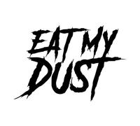 Wrench Monkey Eat My Dust | Decalcomania adesiva MTB Downhill Enduro, BMX Skateboard, Mountain Biking, Dh Xc Dirt Jump Park DJ E Bike Gravel Fat Bike Trials