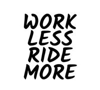 Wrench Monkey Work Less Ride More | Adesivo MTB Downhill Enduro | BMX Motocross | Mountain Bike | Dh Xc Dirt Jump Park DJ E Bike Gravel Fat Bike Trials