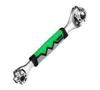 Wrench Ratchet, 360-Degree Rotate Anti-Slip Hex Spanner, 52-In-1 Effort-Saving Ratcheting Wrenches Large Size for Auto Repair Motorcycle Industrial Maintenance Technician, Multi-Functional Ratchet Set