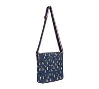 Wrendale Designs - Borsa a tracolla per cani 'A Dog's Life', Blu, Standard