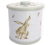 Wrendale Designs by Hannah Dale - Biscottiera Verde con Animali di Campagna, 160 mm x 155 mm