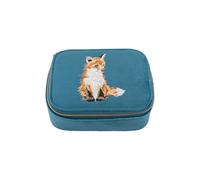 Wrendale Designs by Hannah Dale "Stay Clever" - Custodia per accessori con volpe ricamata