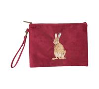 Wrendale Designs by Hannah Dale 'Golden Hour' Hare - Pochette ricamata con lepre