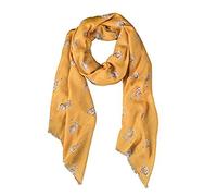 Wrendale Designs by Hannah Dale - Sciarpa - 70cm x 190cm, Giallo - Lepre, 70cm x 190cm