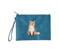 Wrendale Designs by Hannah Dale "Stay Clever" - Pochette ricamata con volpe