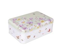 Wrendale Designs by Hannah Dale The Country Set 'Bee & Butterfly - Scatola di latta rettangolare