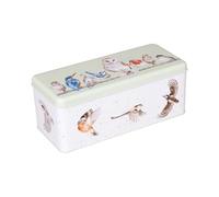 Wrendale Designs by Hannah Dale The Country Set' Bird Cracker Tin 24 x 10 x 8.5 cm Rustico Scatola per cracker
