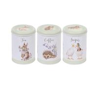 Wrendale Designs by Hannah Dale The Country Set 'Country Animal Tea Coffee Sugar Set