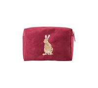 Wrendale Designs by Hannah Dale - Trousse per trucchi, motivo: lepre d'oro