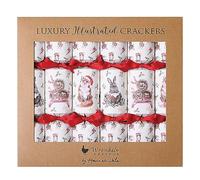 Wrendale Designs by Hannah Dale - Winter Wonderland - Set di 6 cracker natalizi di lusso
