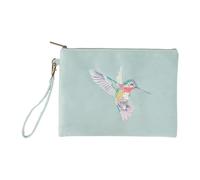 Wrendale Designs by Hannah Dale "Wisteria Wishes" - Pochette ricamata con colibrì