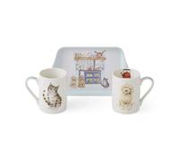 Wrendale Designs - Set tazza e vassoio da cucina country