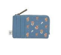 Wrendale Designs - 'Farmyard Friends' Mucca titolare della carta, Blu, 130mm x 85mm x 10mm, Mucca