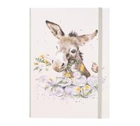 Wrendale Designs Fine and Dandy' Donkey - Taccuino flessibile