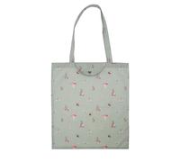 Wrendale Designs - 'Garden Friends' animale pieghevole Shopping Bag, Verde, 160mm x 110mm
