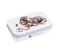 Wrendale Designs Growing Old Together' Spaniel e Labrador Mini Tin
