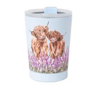 Wrendale Designs Highland Cow - Tazza termica da viaggio