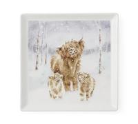 Wrendale Designs Highland Star - Piatto quadrato