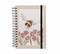 Wrendale Designs Hummel Country - Taccuino per appunti, motivo: animali di Hannah Dale, 15 x 21 cm