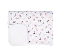 Wrendale Designs Little Paws - Coperta per bebè, motivo: cani e cuccioli