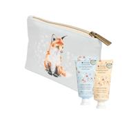 Wrendale Designs - Meadow' Coniglio e Volpe Mini Crema Mani Sacchetto Regalo, Blu