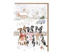 Wrendale Designs - Mentre i pastori guardavano Border Collie Calendario dell'Avvento
