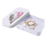 Wrendale Designs - Mini scatola regalo per gatti, 9,5 x 6 cm