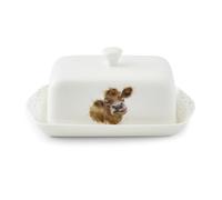 Wrendale Designs "Royal Worcester Wrendale Deigns Butter Dush Cow", bianco