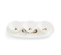 Wrendale Designs - Set di 3 piatti e vassoi "Lattuce Be Friends"