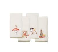 Wrendale Designs - Set di quattro tovaglioli in tessuto con animali del giardino