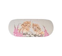 Wrendale Designs - Solo per Moo' Highland Cow Custodia Occhiali, Multi, 160mm x 35mm x 60mm