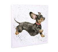 Wrendale Designs - Tela piccola con scritta "That Friday Feeling"