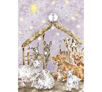 Wrendale Designs Weg in una presepe Calendario dell'Avvento