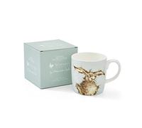 Wrendale Lepre Brained Tazza, Multicolore