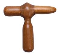 Wresetly 1 pezzo agopuntura punto di agopuntura bastone croce legno mano piede gamba massaggio dispositivo di salute strumenti di bellezza