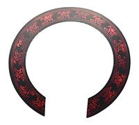 Wresetly 1 Pezzo di Ricambio per decalcomania Soundhole con motivo rosso per acustica classica