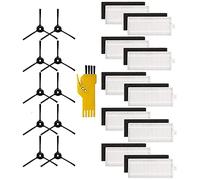 Wresetly 10 filtri e 10 spazzole laterali per M201 T700 M520 M571 M501B M301 Kit di accessori di ricambio per aspirapolvere robot