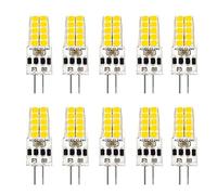 Wresetly 10 pezzi G4 LED Lampadina AC / DC12 V-24 V 3 W LED G4 Luce 20 LED 360 Fascio d'Angolo di Luce 2835SMD Sostituire la lampada alogena 30 W,