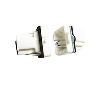 Wresetly 1609267180 - 2 fibbie per sedili Citroen per Peugeot modello 301 208 C3 C4 C- Elysee